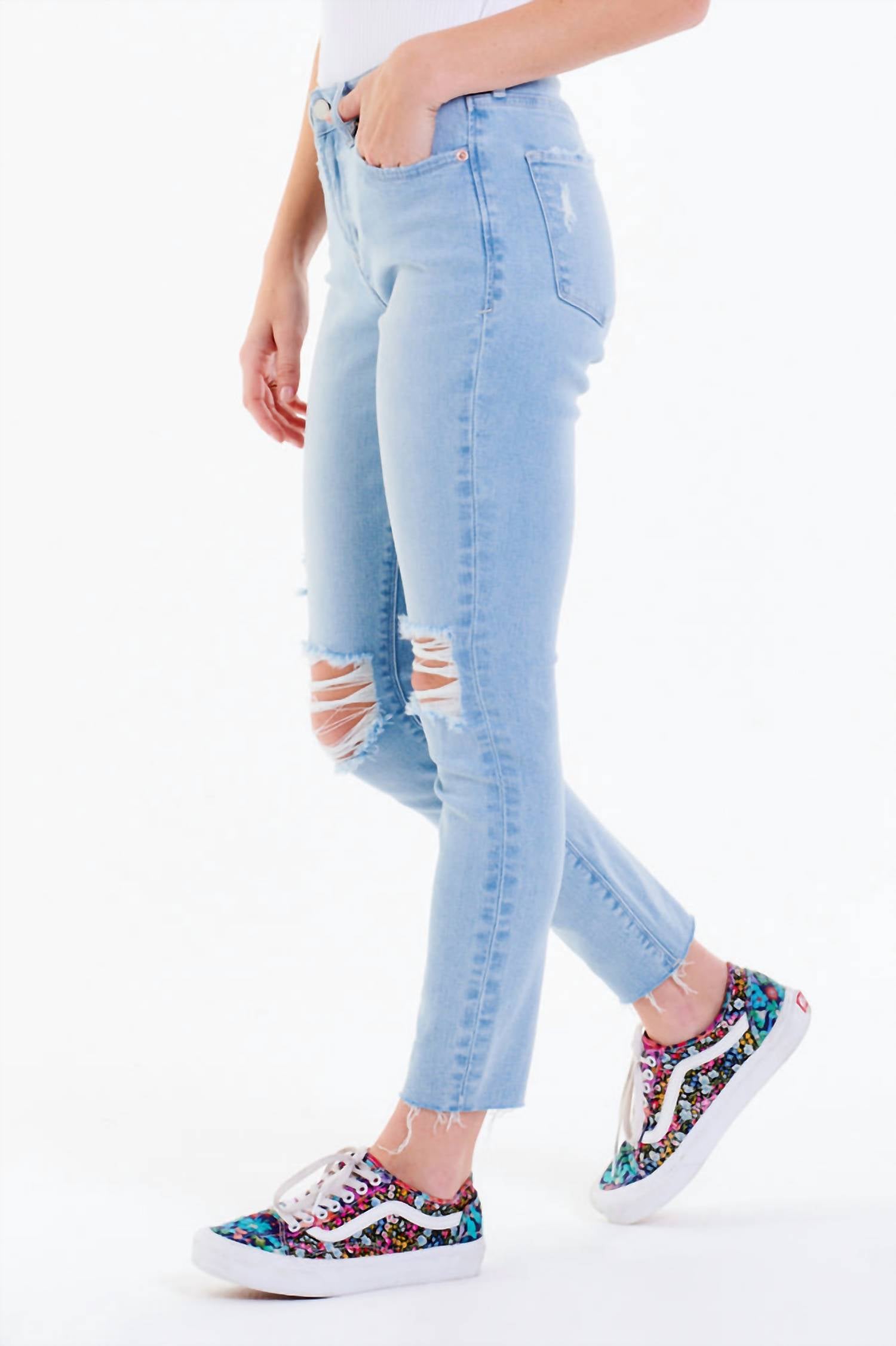 DEAR JOHN DENIM Gisele High Rise Skinny Jean in joilet - women's jeans - alternate view