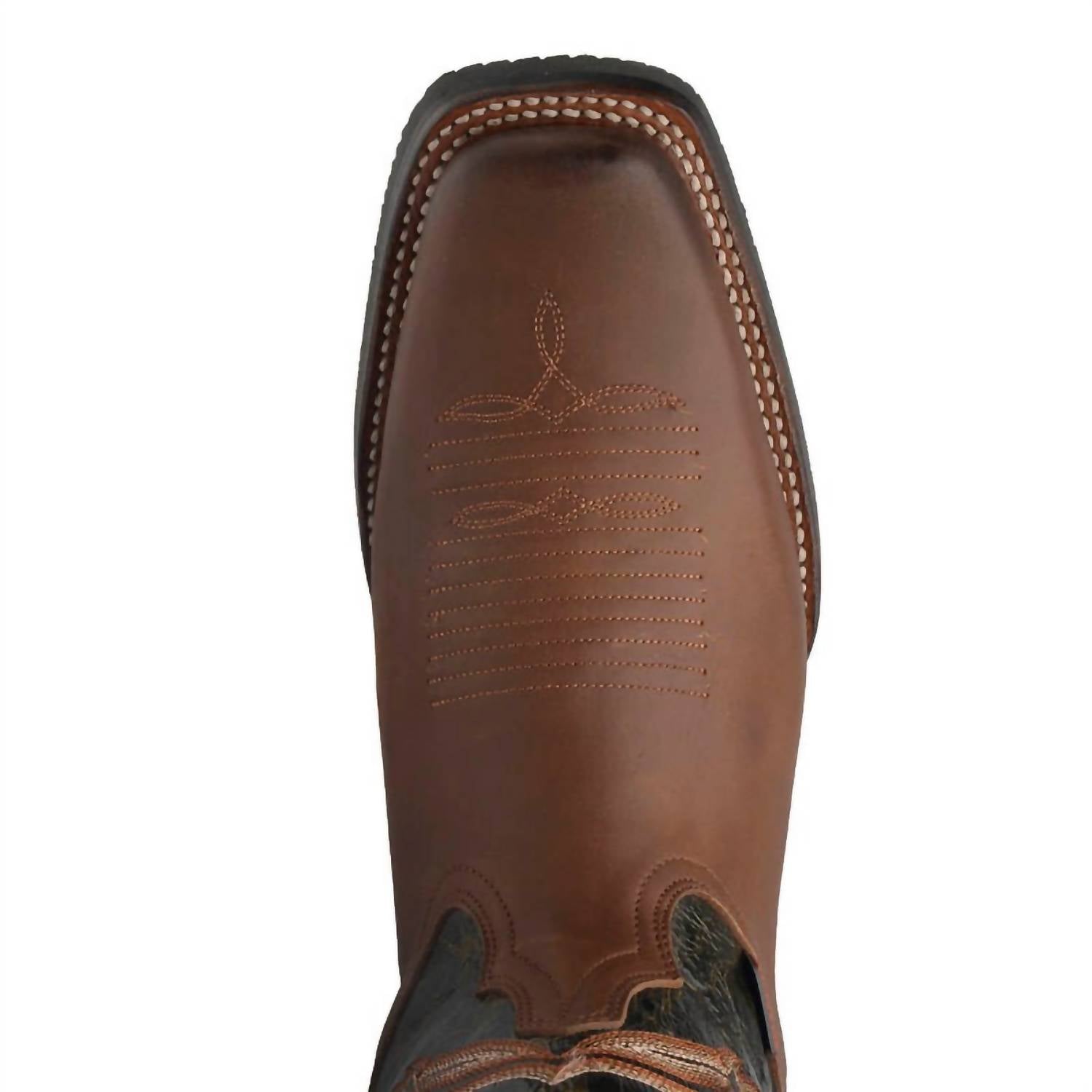 Rio Grande - Men's Tal Leather Stitched Wester Boots