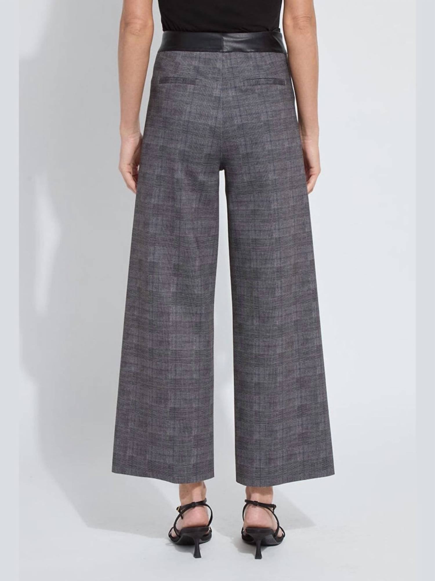 Lysse - Denver Wide Leg Printed Ponte Pant