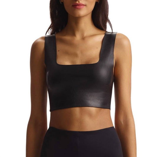 Commando - Faux Leather Tank Top