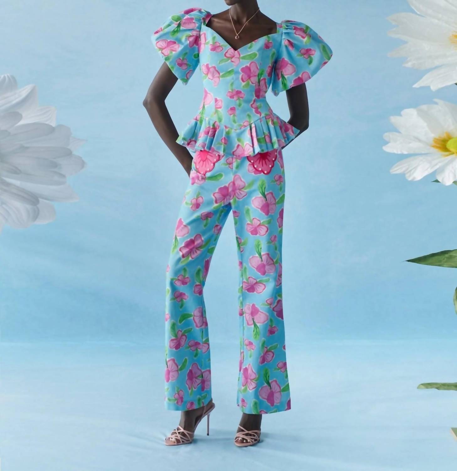 CELiA B Orchids Pants in floral - women's pants - view 4