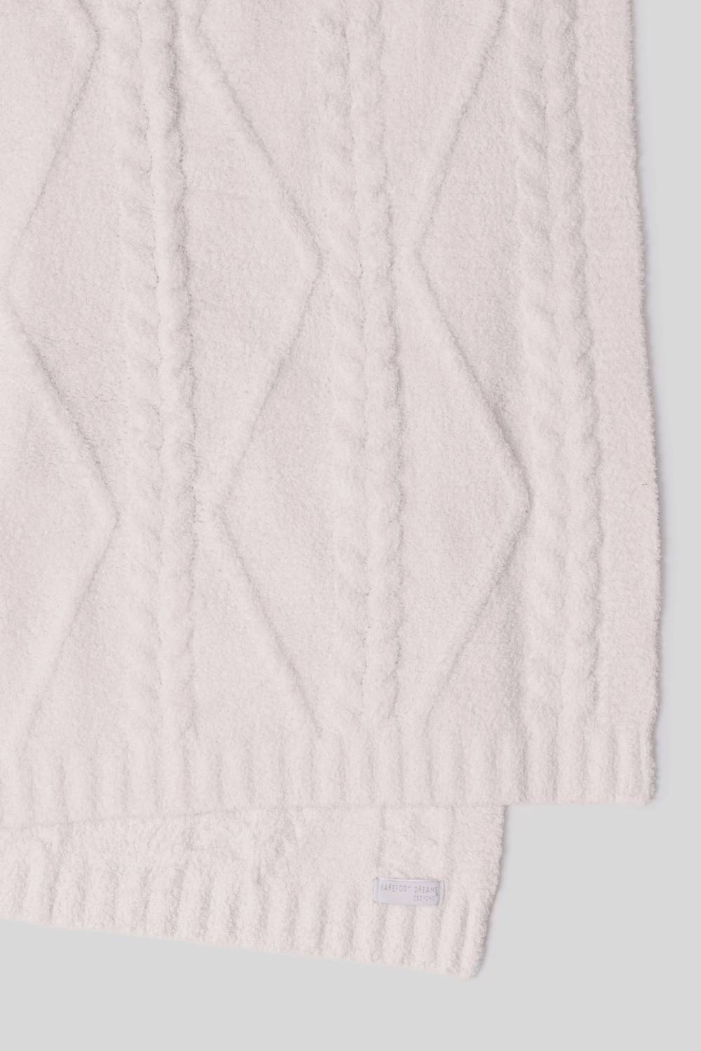 Barefoot Dreams - Cozychic Fisherman Cable Throw