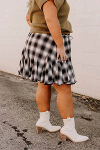 Entro - Small Town Holiday Skirt - Plus