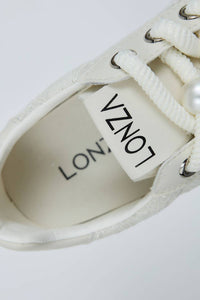 Lonza Women's Synda Low Top Sneakers in white - women's sneaker - view 4