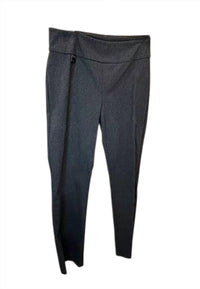 LISETTE Women Cavalry Straight Leg Twill Pant in black gray - women's pants