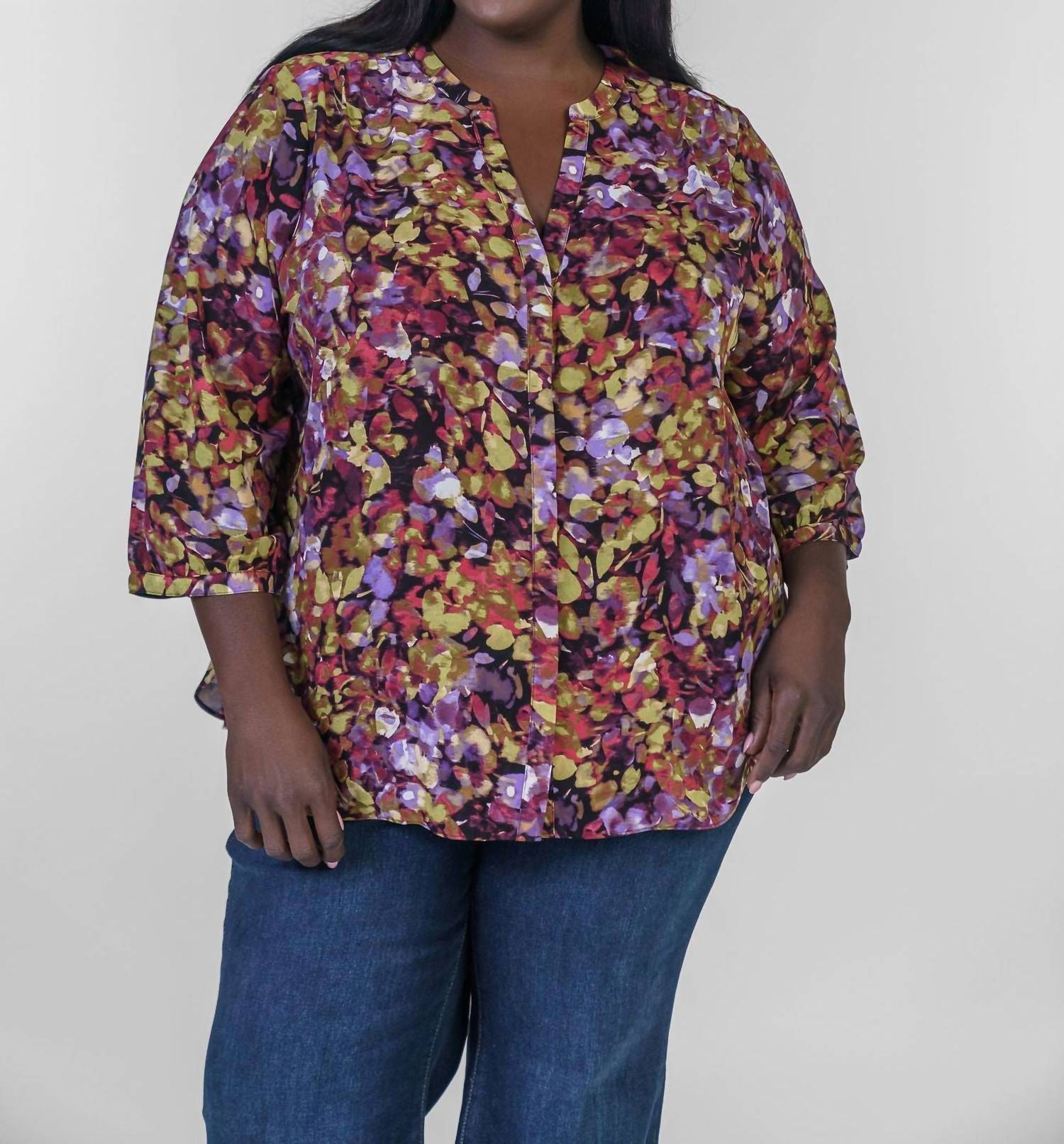 Nydj - Pintuck Blouse - Plus