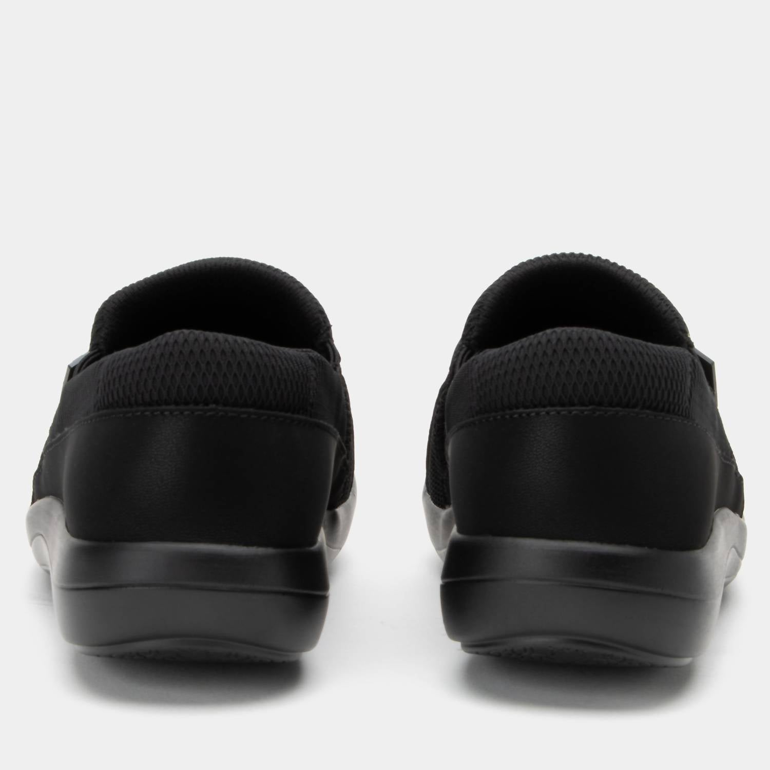 Alegria Women's Duette Vegan Casual Shoe in black - women's shoe - alternate view
