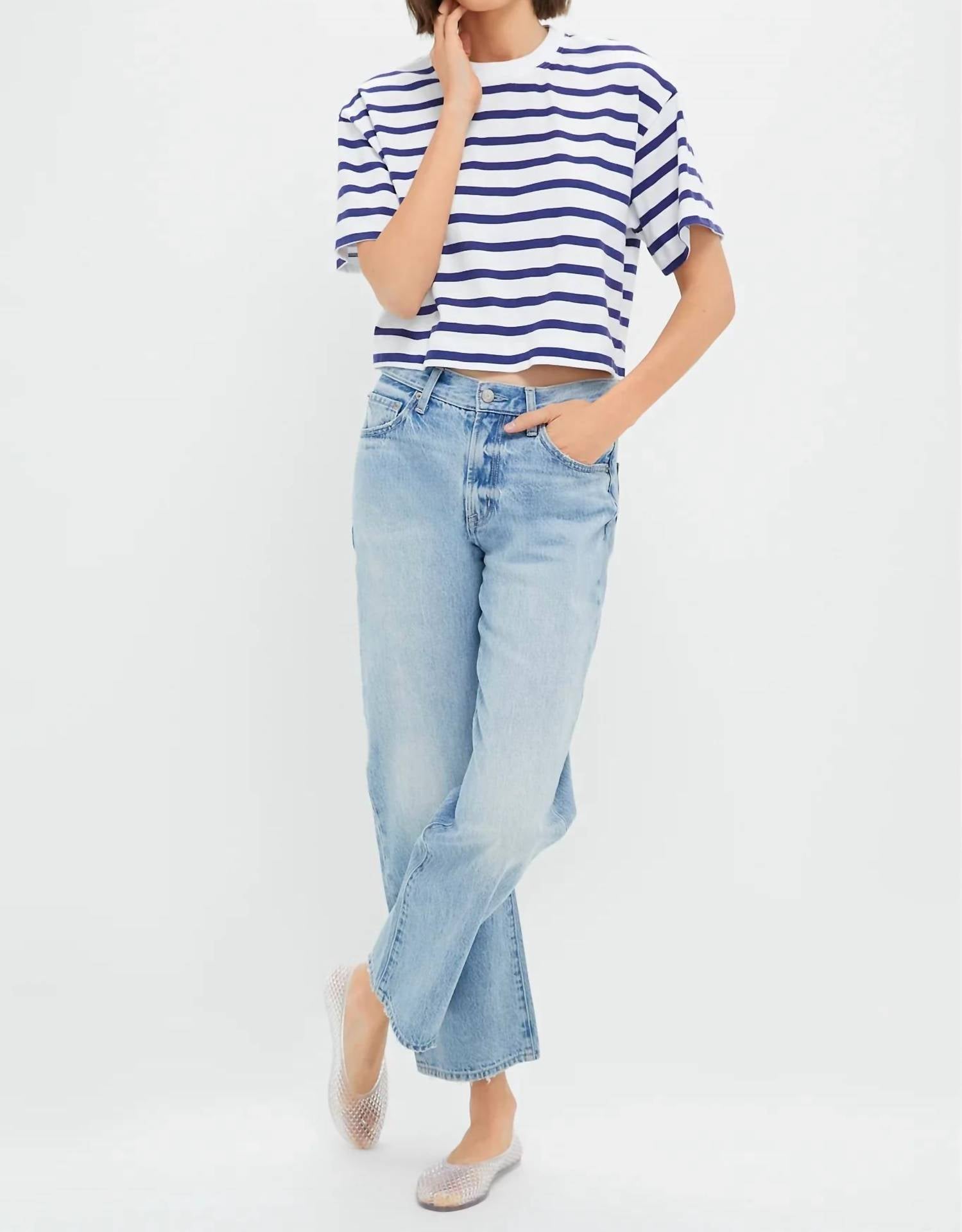 Pistola - Lexi Bowed Straight Jeans