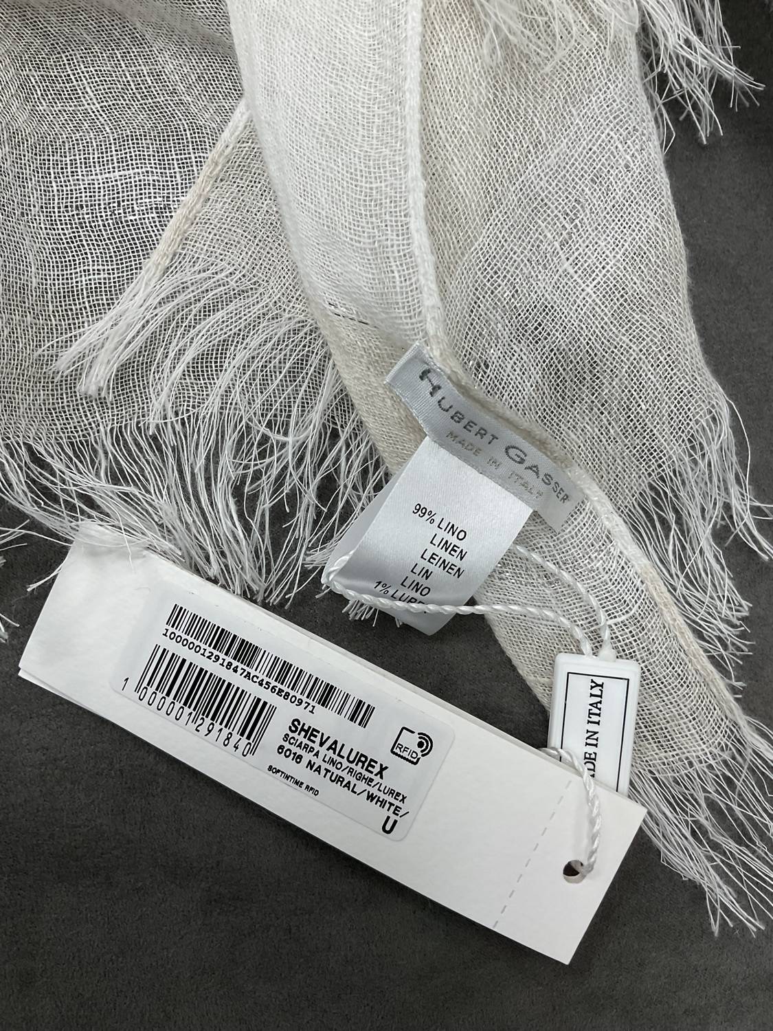 Hubert Gasser - LINENE/LUREX SCARF