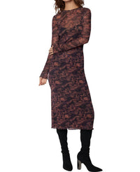 Lost + Wander - Contessa Mesh Midi Dress