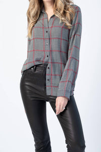 L'Agence - Nina Long Sleeve Blouse