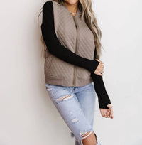 Ampersand Ave - Quilted Bomber Jacket