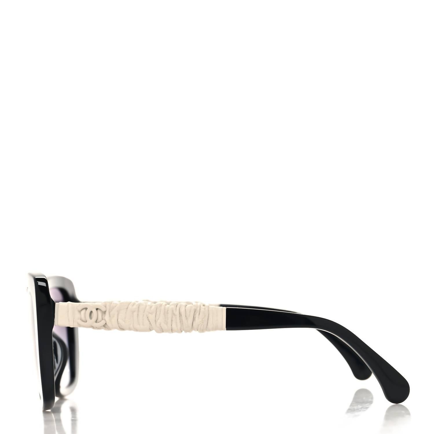 Chanel - Acetate Calfskin Non Polarized Sunglasses 5476qa - 1082s6