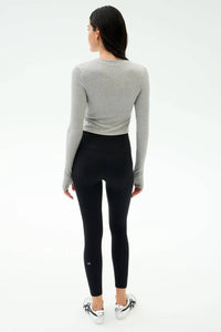 Splits59 - Louise Rib Long Sleeve Crop Tee