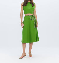 Theo The Label - Harmonia Zipped Front Top