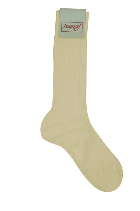 Brioni - Men's Ribbed Knit Socks