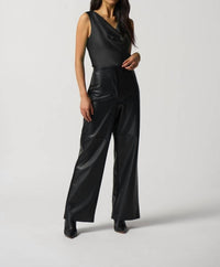 Joseph Ribkoff - Cowl Neck Satin Top