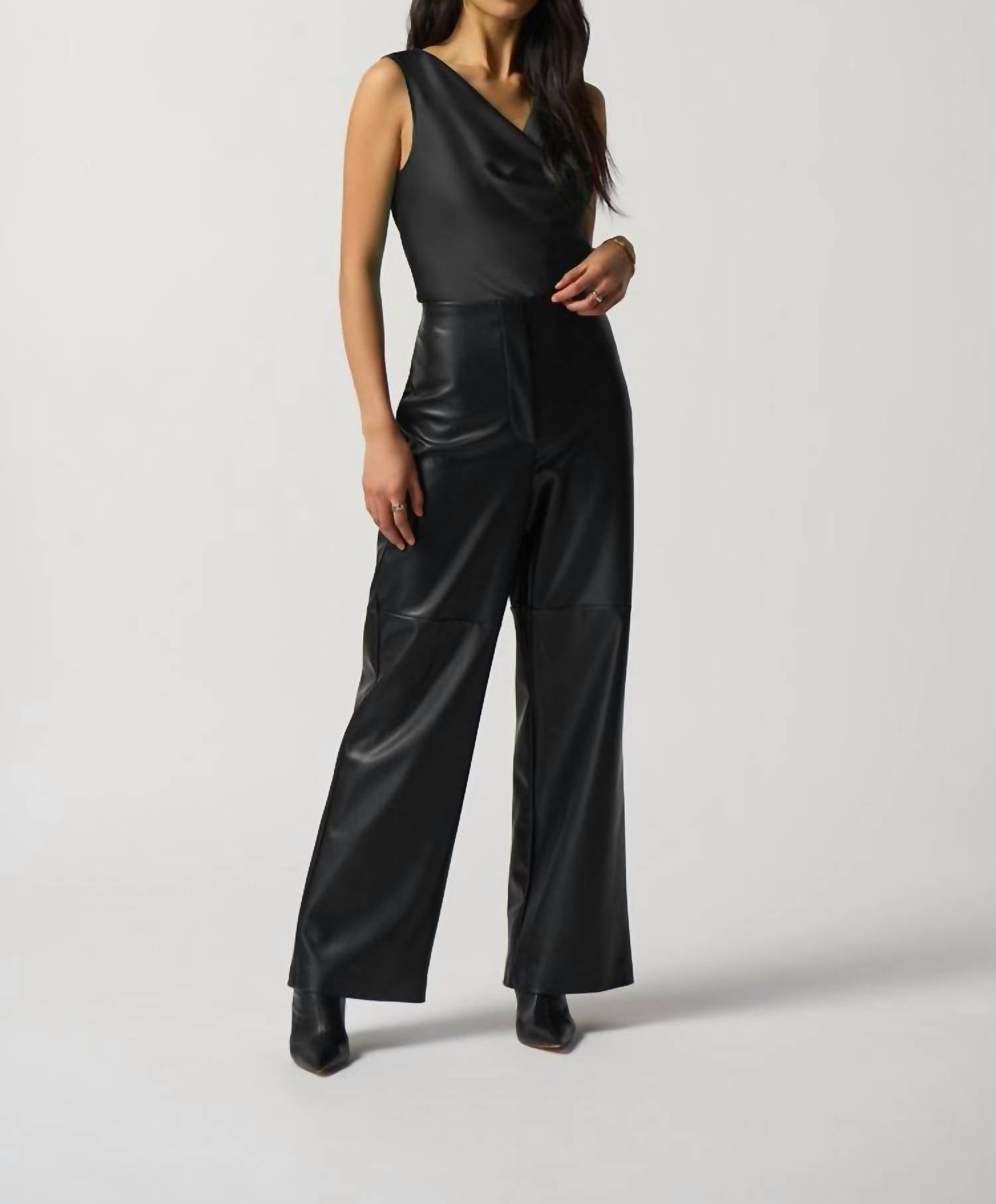 Joseph Ribkoff - Cowl Neck Satin Top