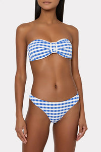 Milly - Margot Jacquard Cottage Bandeau Bikini Top