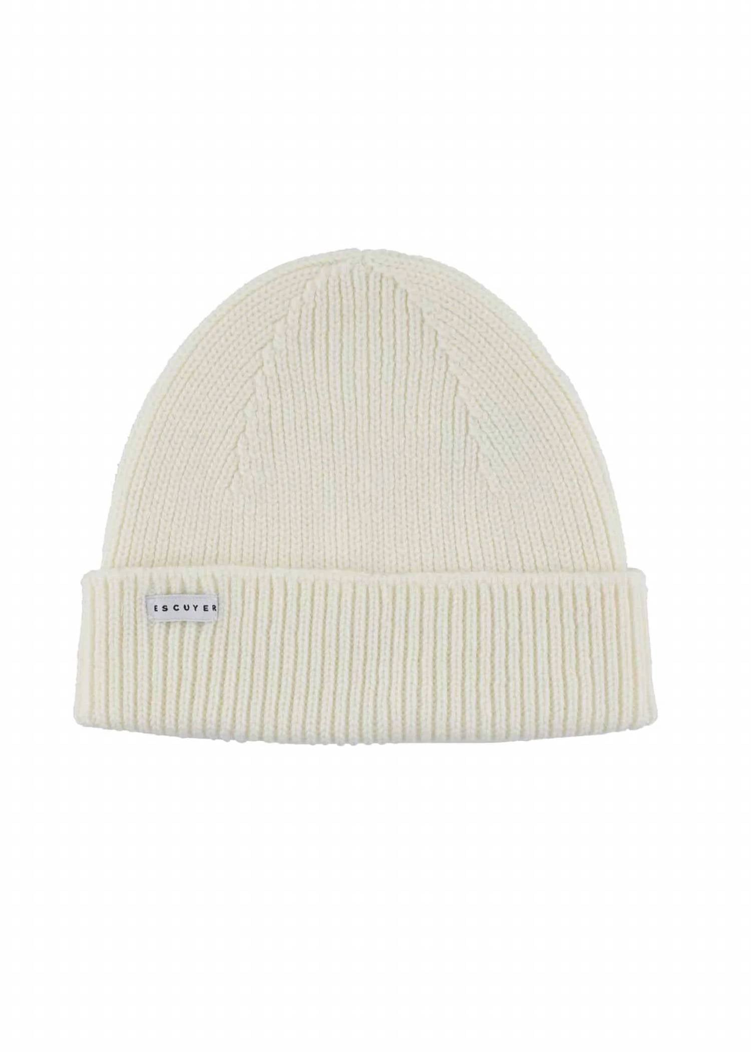Escuyer - Unisex Ribbed Merino Beanie
