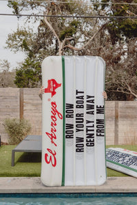 El Arroyo - Row Away Pool Float