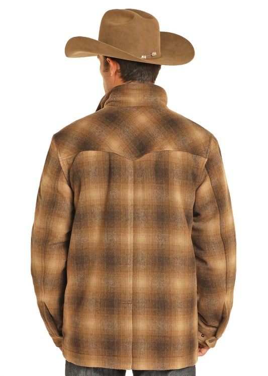 Panhandle - Plaid Ombre Wool Jacket