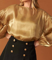 Flying Tomato - Drop Shoulder Blouse
