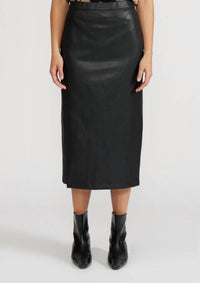 Lucy Paris - Cade Faux Leather Skirt