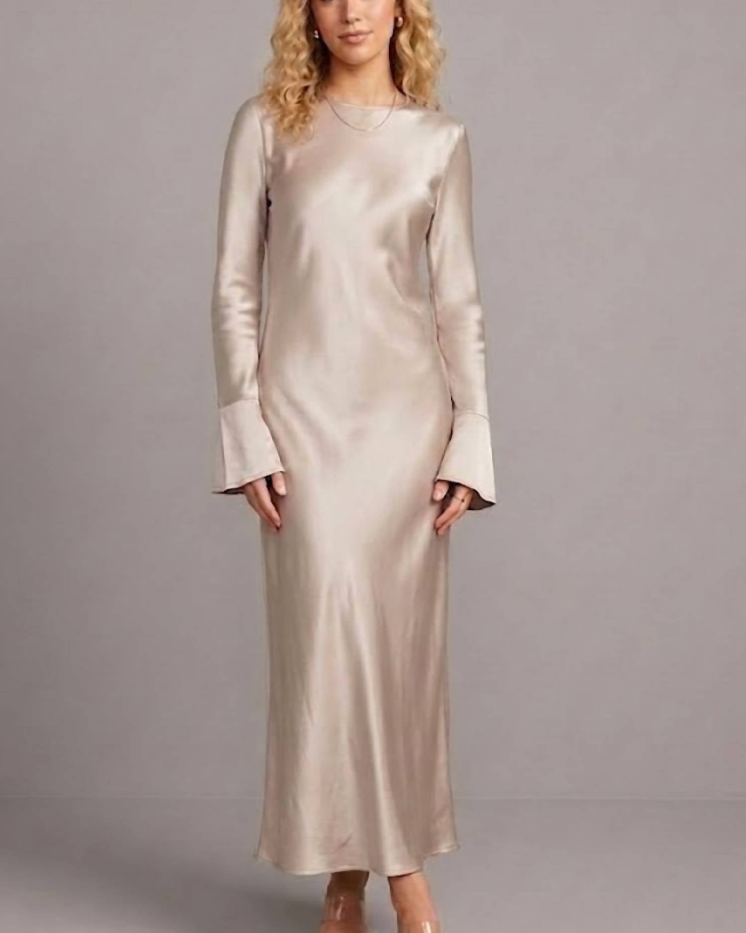 Self Contrast - Legacy Bias Maxi Dress