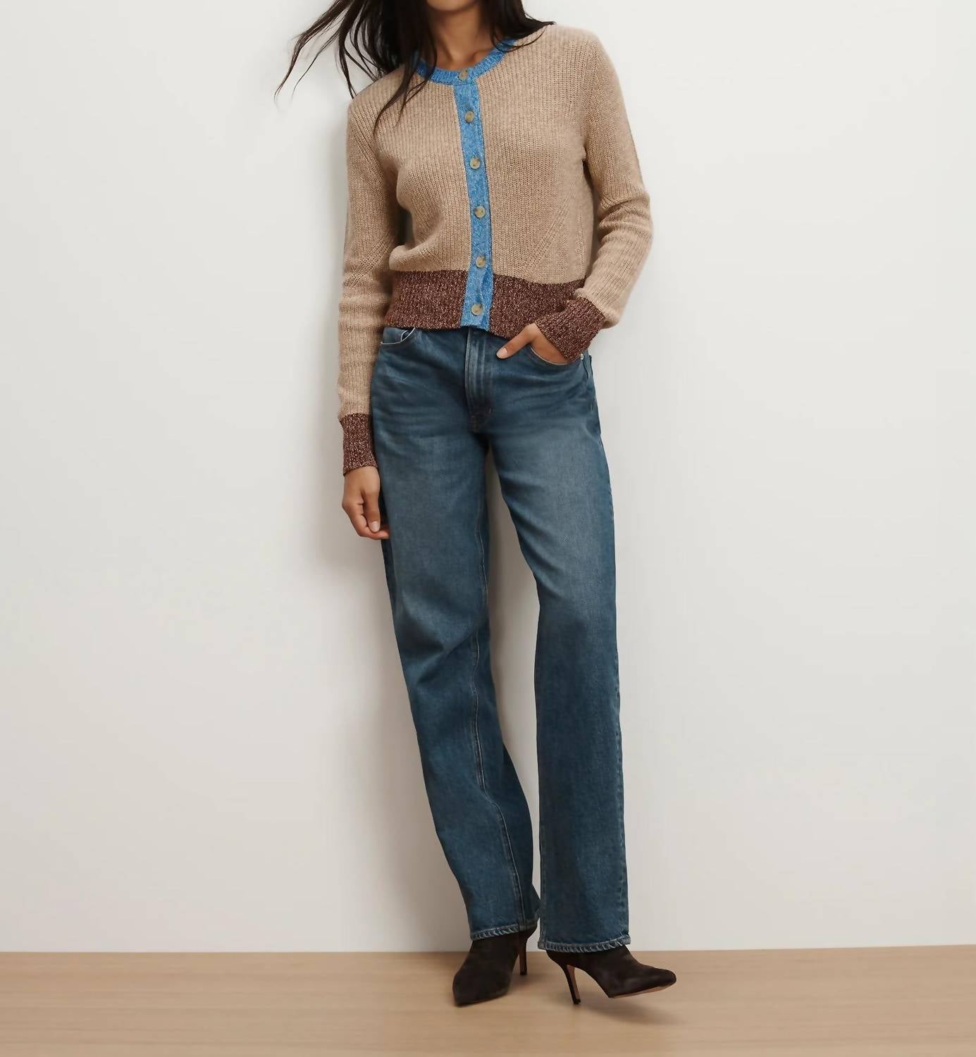 Veronica Beard - Ibra Merino Wool Blend Cardigan