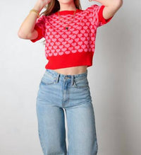 Day + Moon - Cupid Cropped Sweater