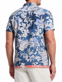 Robert Graham Men’s Floral Button-down Shirt in blue - men's shirt - alternate view