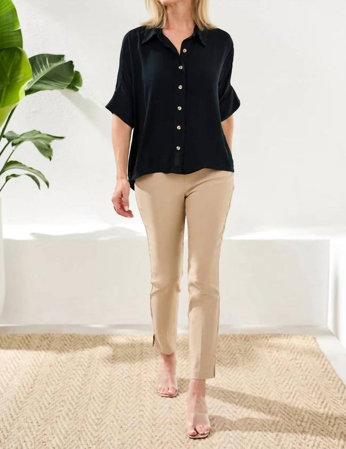 Tribal - Elbow Sleeve Blouse
