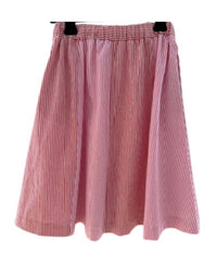 Rose Carmine - Women's Rayures Skirt