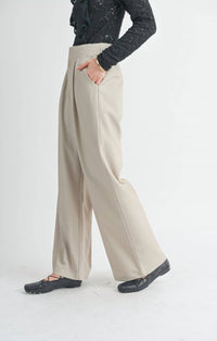 Sage The Label - Take Action Pleated Wide Leg Trouser