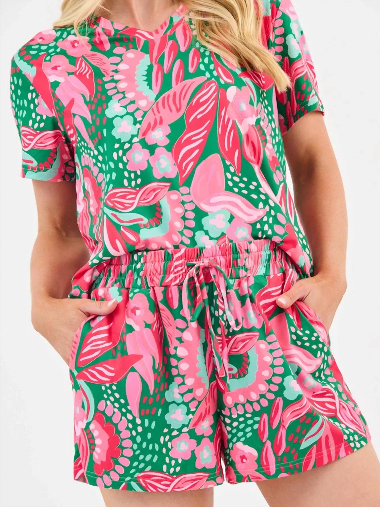 Mary Square - Alli Short Set