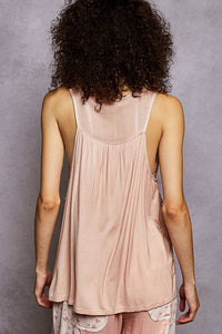 Pol - Floral Crochet Lace Tank Top