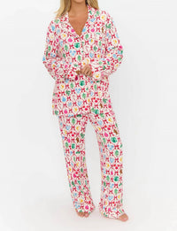 Show Me Your Mumu - Classic Winter Wonderland Jersey Pajama Set