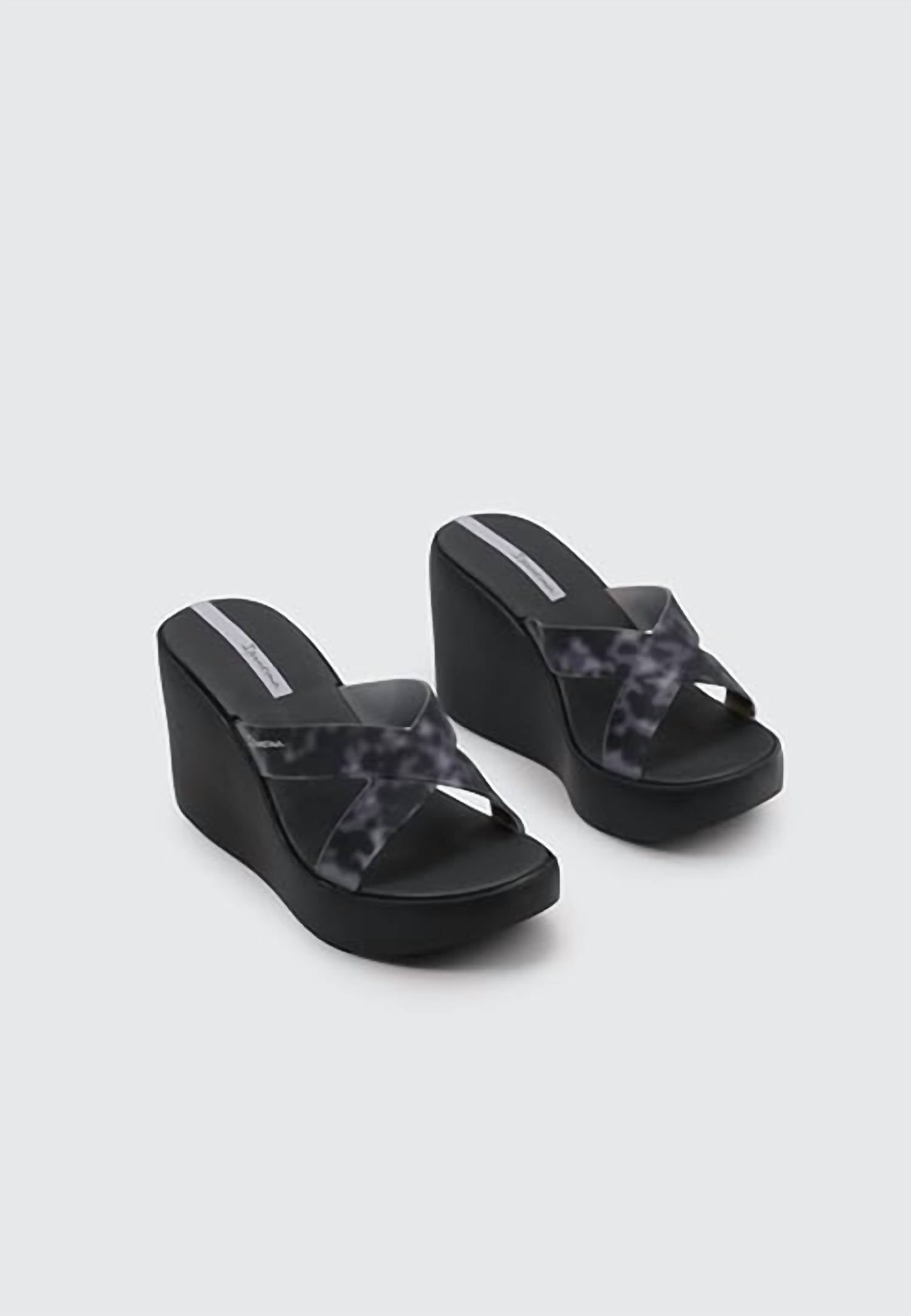 Ipanema - Women's Lofty Leopard Wedge Sandal