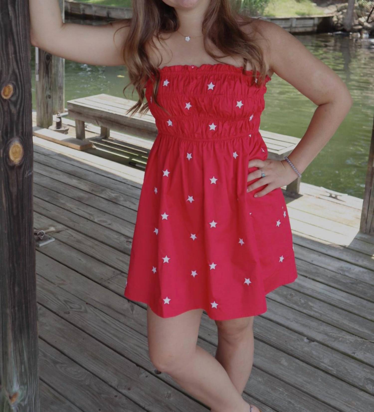 Le Lis - Sweet Liberty Strapless Mini Dress