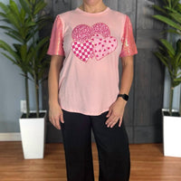 Southern Grace - You Make My Heart Sparkle Short Sleeve Top