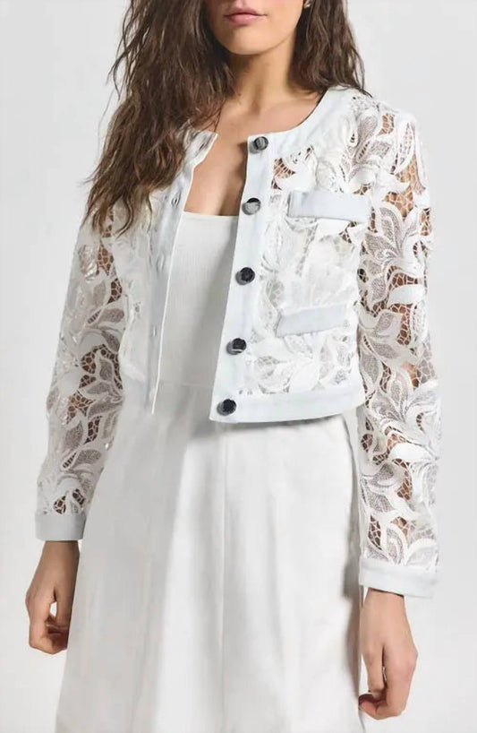 Derek Lam 10 Crosby - Ashley Lace Jacket