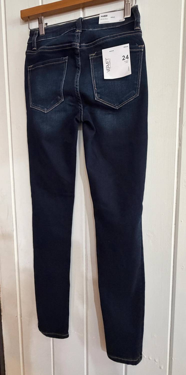 Vervet By Flying Monkey - Amber Mid-rise Skinny Jeans
