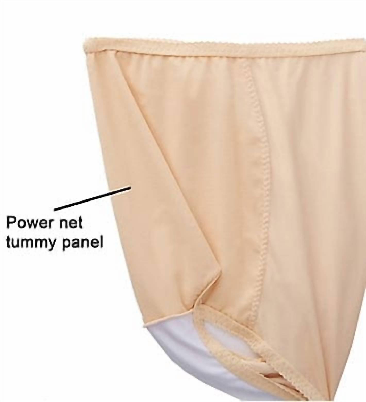 Rago - Light Shaping Tummy Control Shaper Panty Brief With Inner Lining