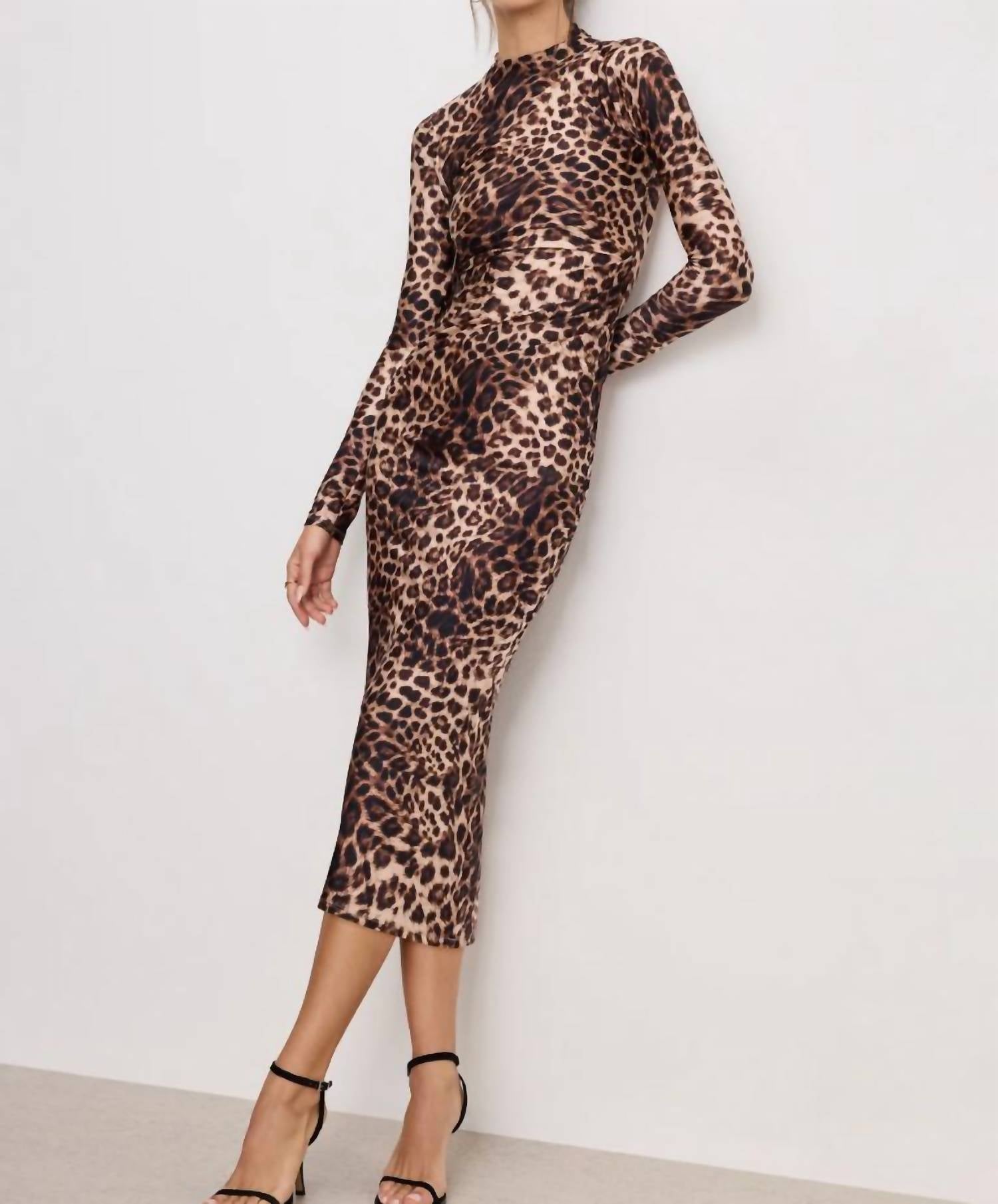 Good American - Satin Shine Midi Dress