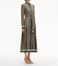 Oscar De La Renta - Geometric Circle Dress