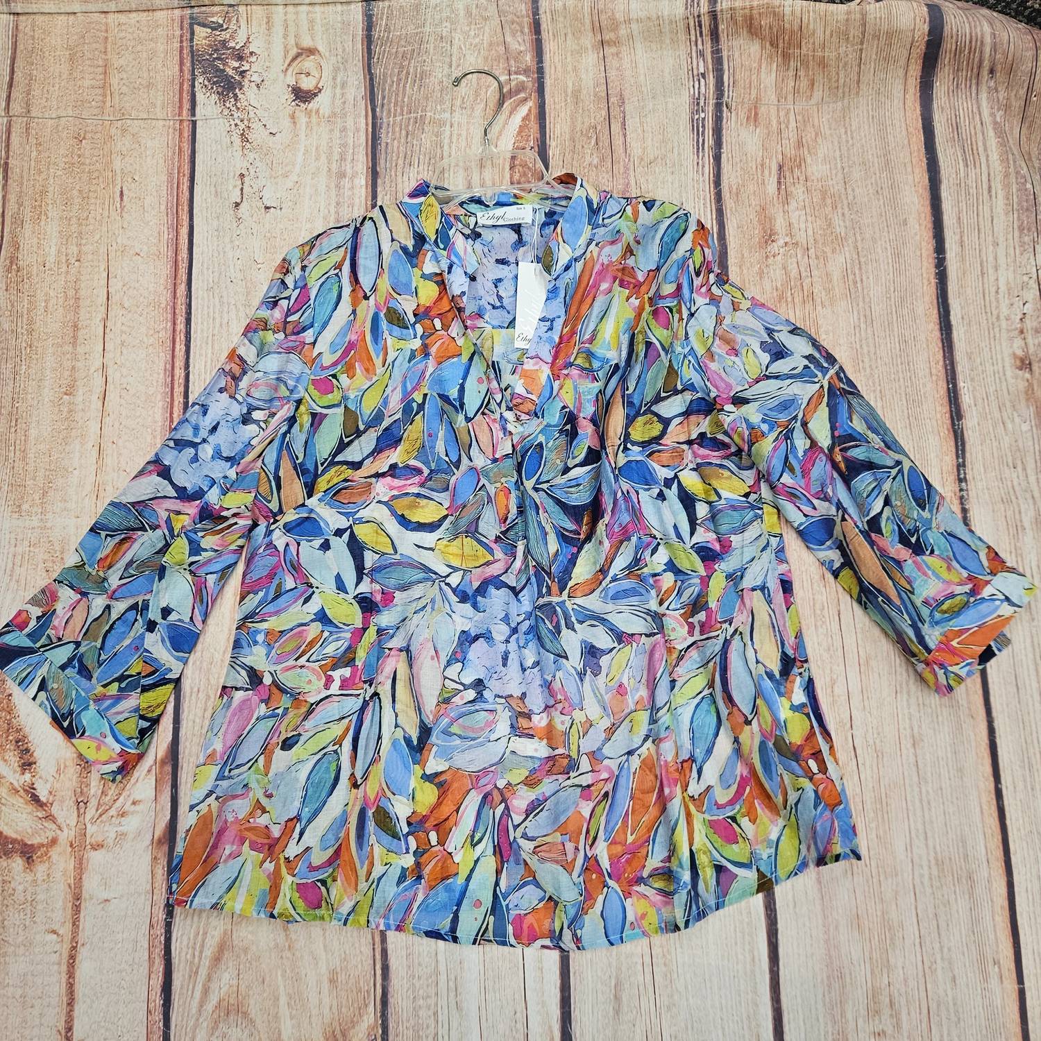 Ethyl - Women's 3/4 Sleeve Blouse