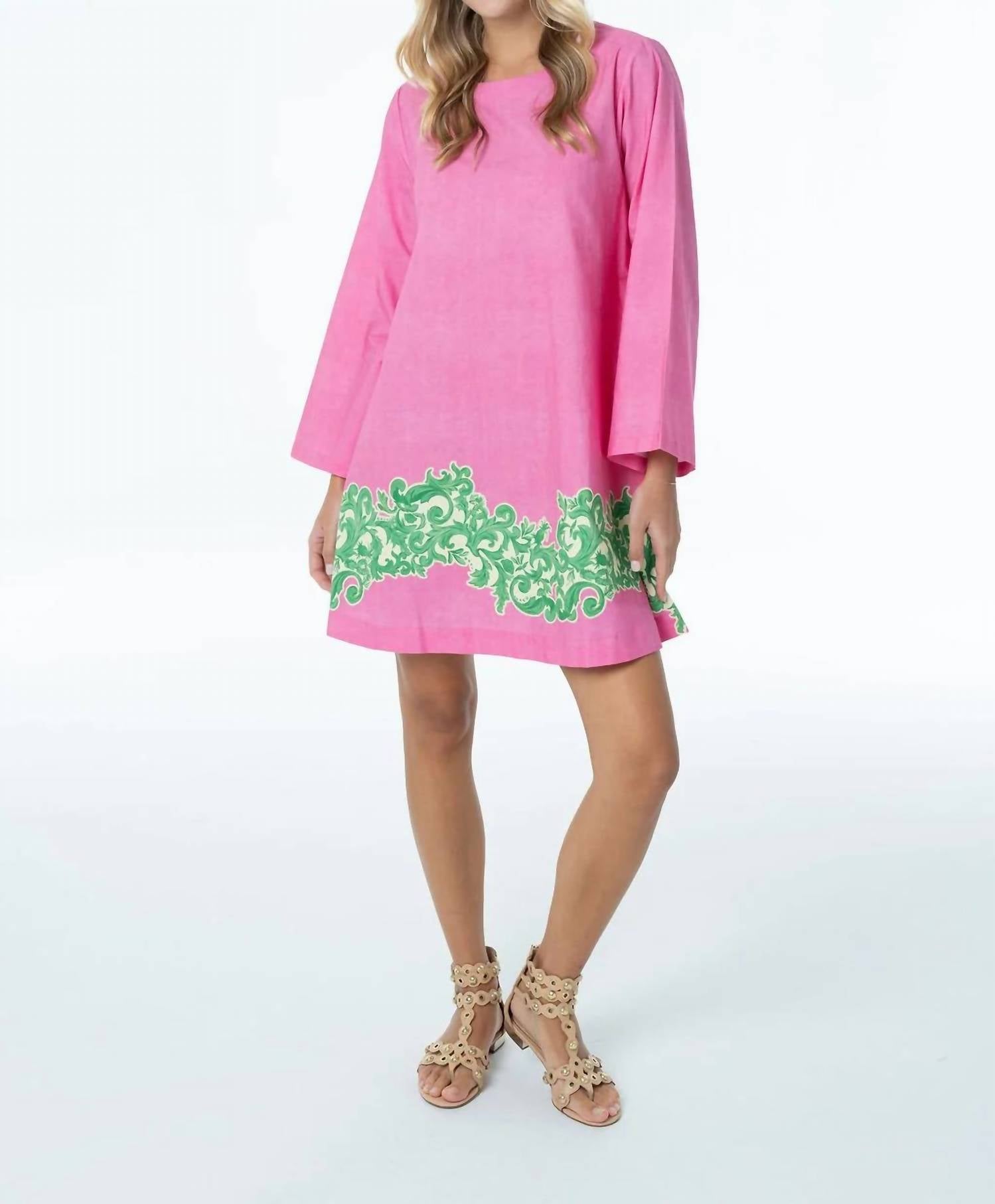 Briton Court - Nina Summer Lattice Mini Dress