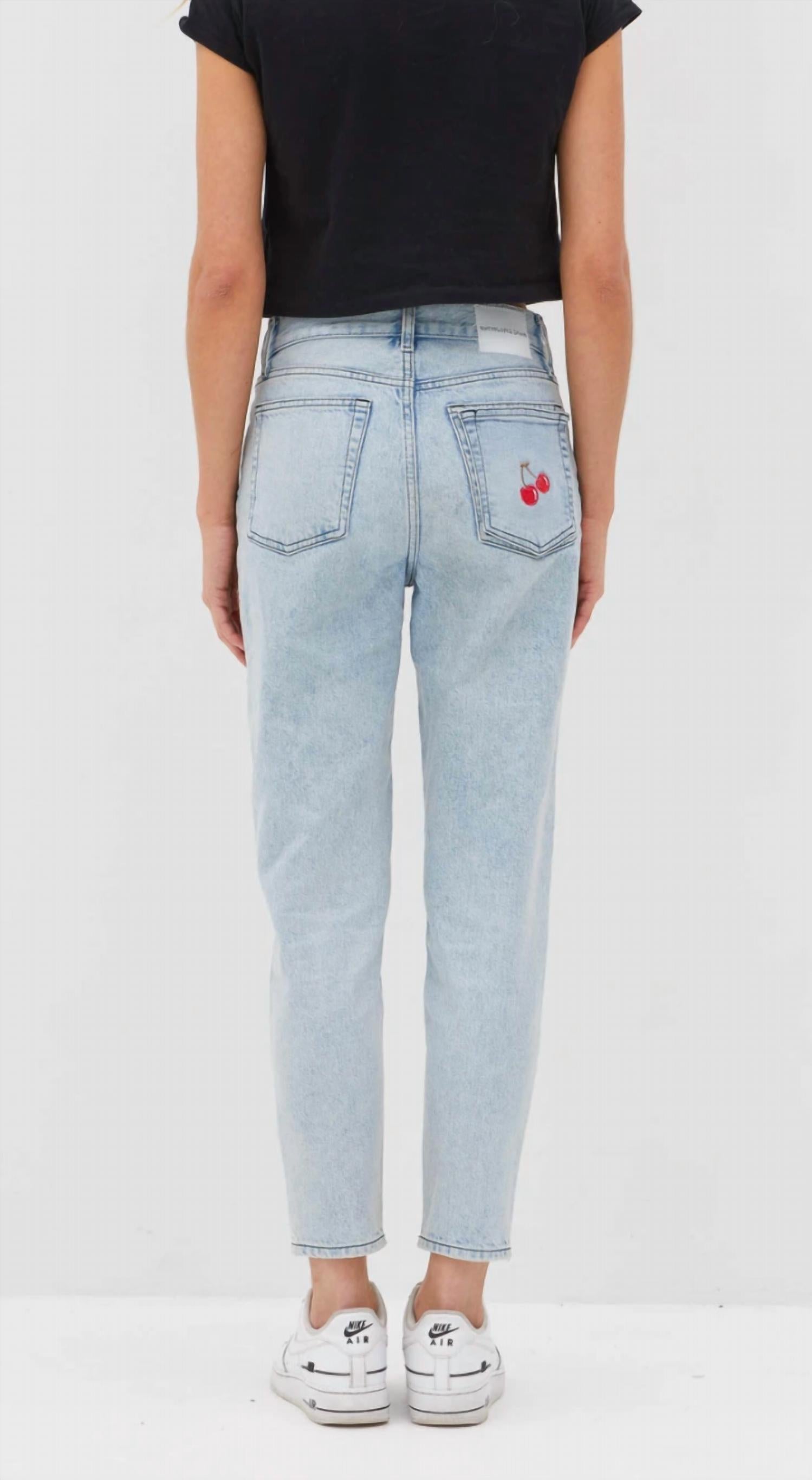 Cherry Pocket Jeans