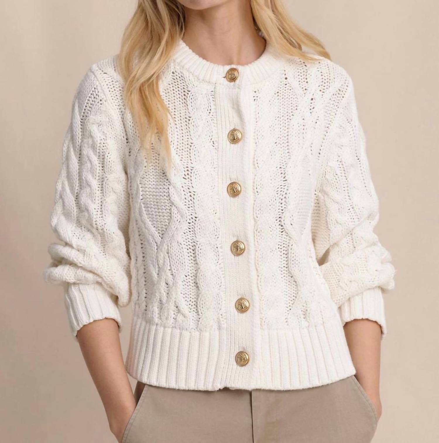 Southern Tide - Clarke Cable Knit Cardigan